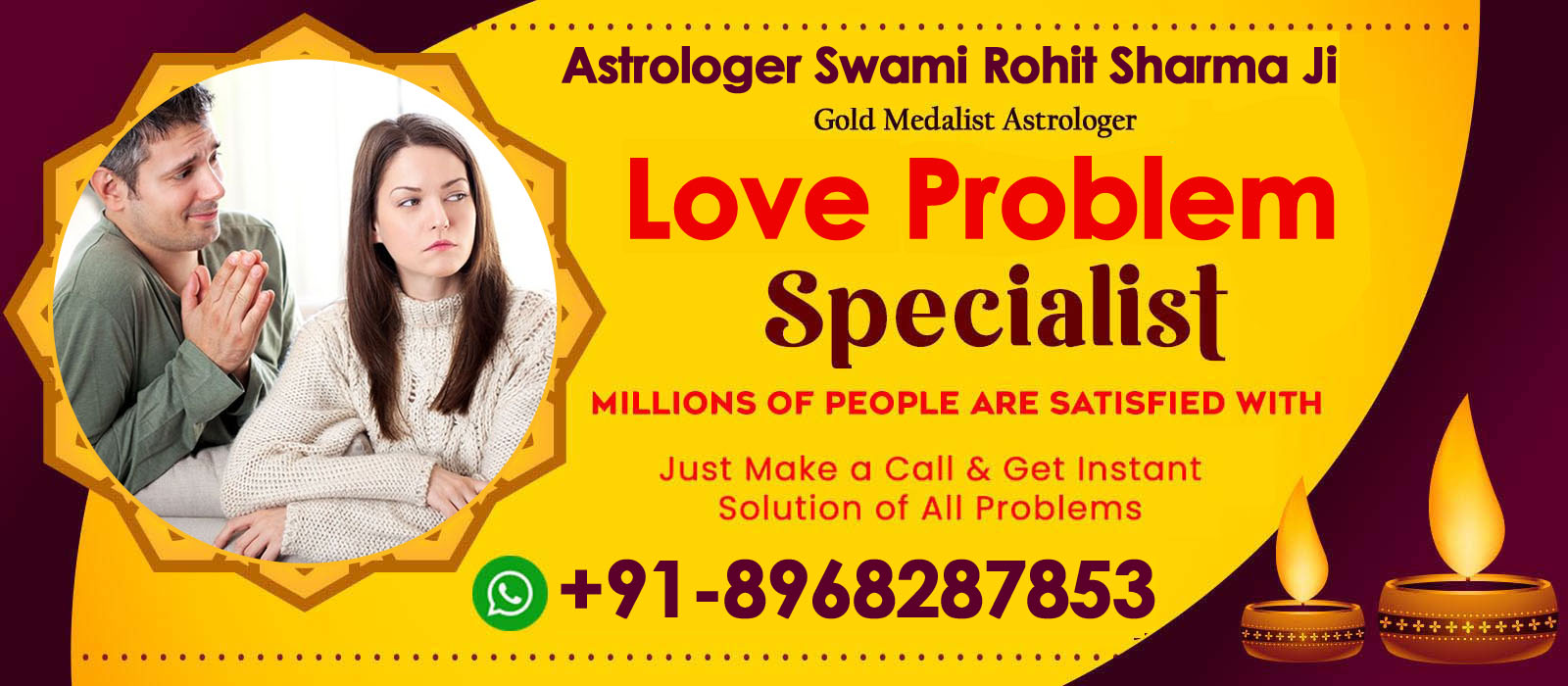 Astrologer Swami Rohit Sharma Ji +91-8968287853 